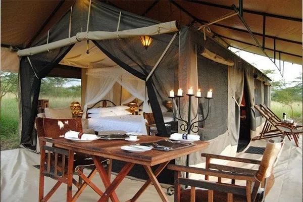 Luxury tented camp Karatu Tanzania