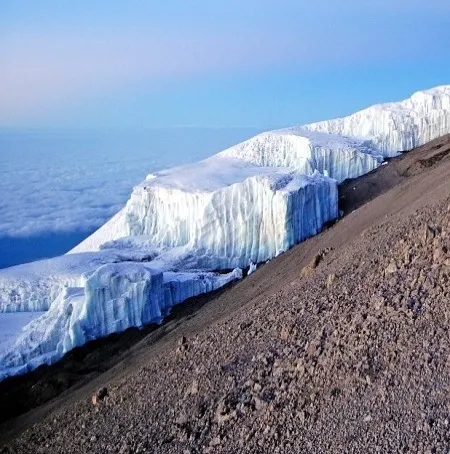 Moshi Tanzania — arrival city for Marangu Route Kilimanjaro climb with Kilimanjaro visible on clear days