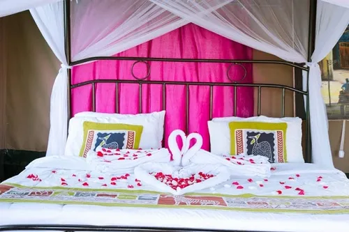 Tanzania luxury tented safari camp 5-star pool Serengeti