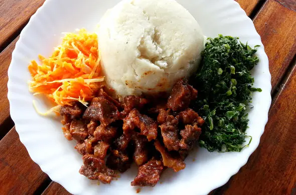 Tanzanian cooking class Arusha — ugali and pilau traditional dishes